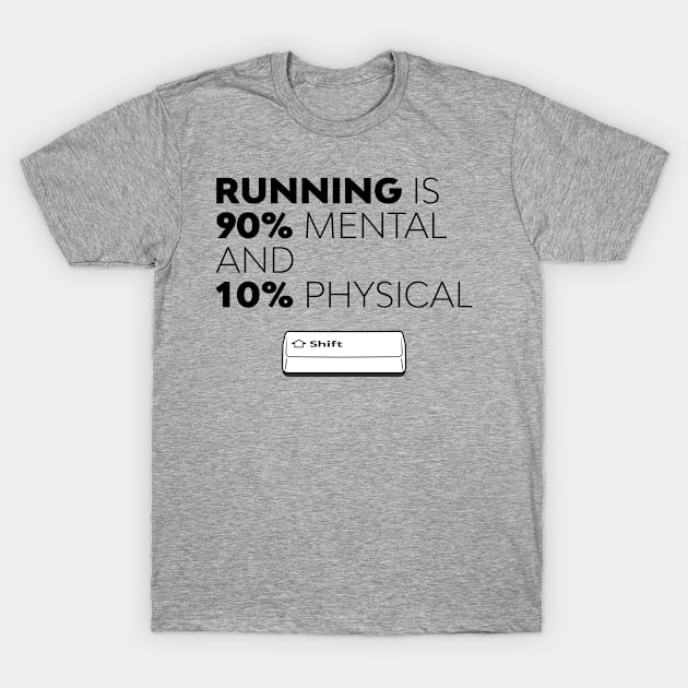 Running Is Mental - SHIFT running series vol. 1 T-Shirt by rimau